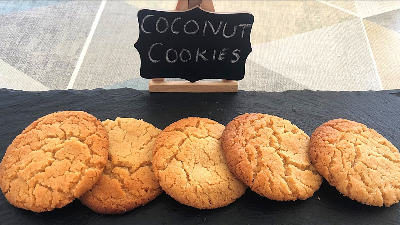 Coconut Cookies | Eggless Cookies | Ammonia Free Cookies | Perfect Cookie Recipes | Coconut Biscuits