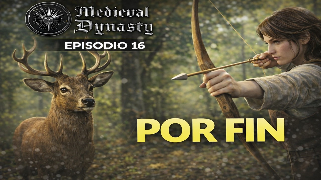 POR FIN COMPLETO LA MISIÓN 🏹 Cazamos sin parar | Medieval Dynasty | Episodio 16