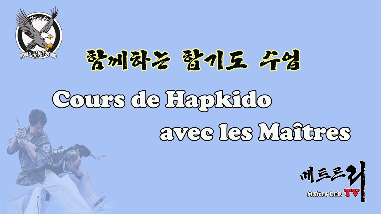 Cours Hapkido avec les Maîtres 함께 하는 합기도 수업