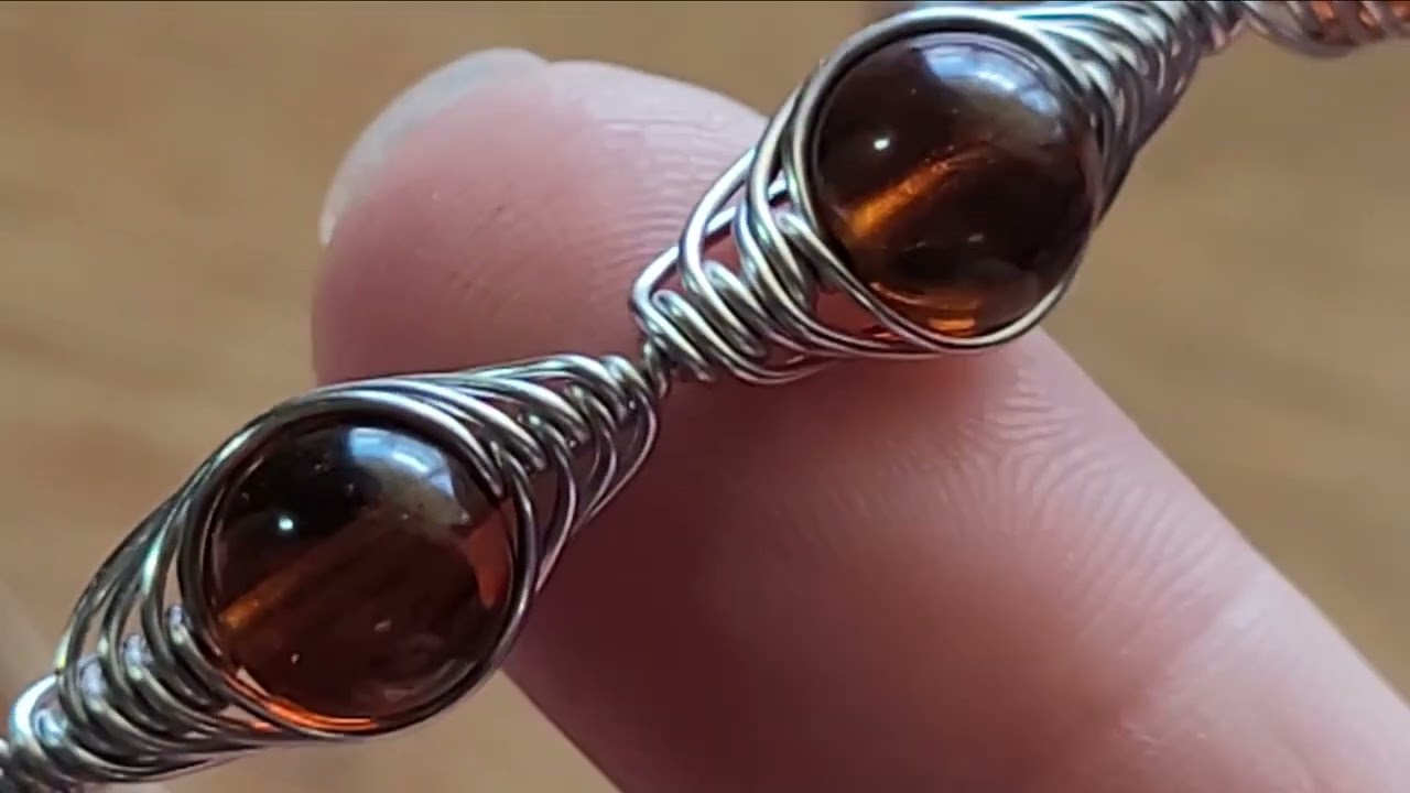 How to Wire Wrap Herringbone on Memory Wire