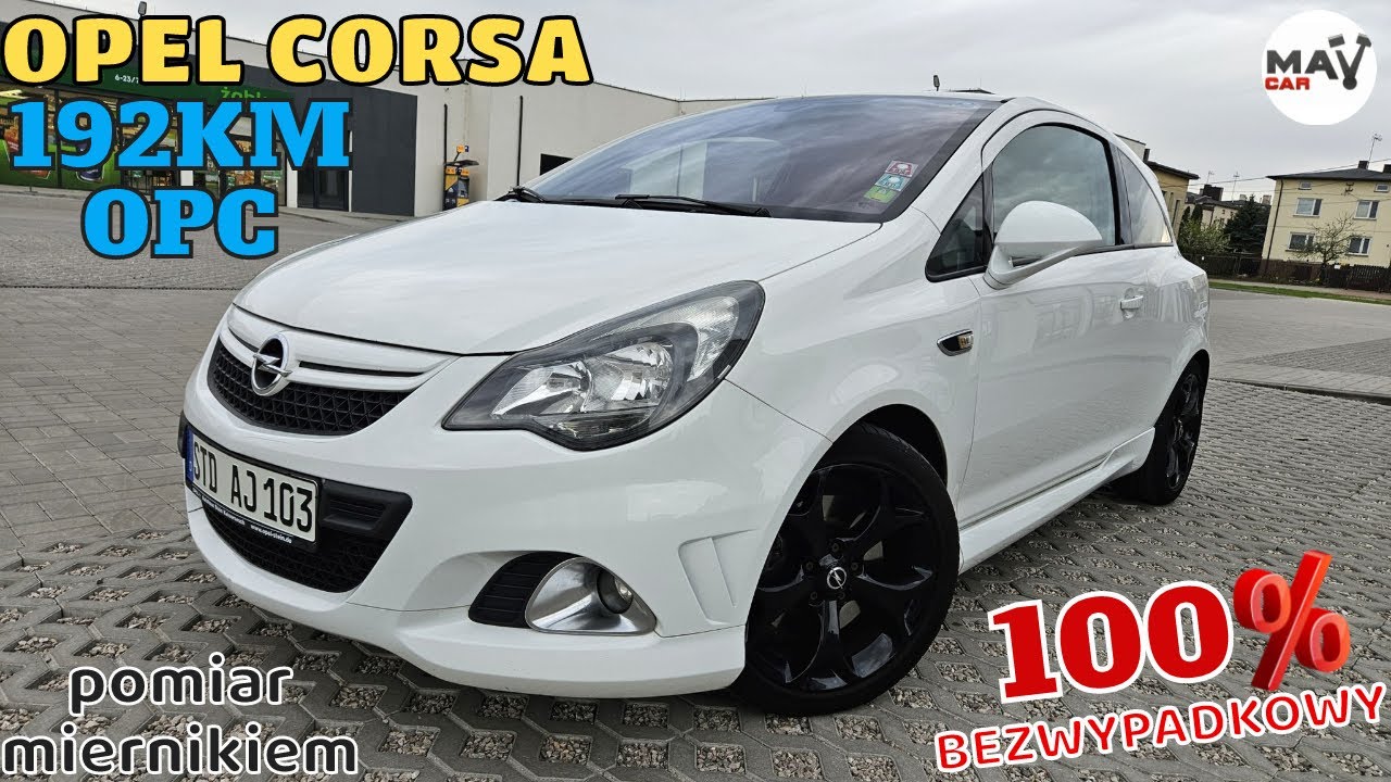 Opel Corsa D 1.6T 192KM OPC - bezwypadkowa