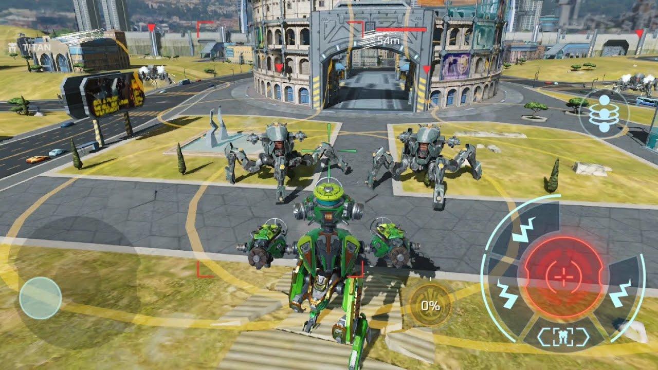 Shenlou vs. All Hunting Grounds in War Robots 