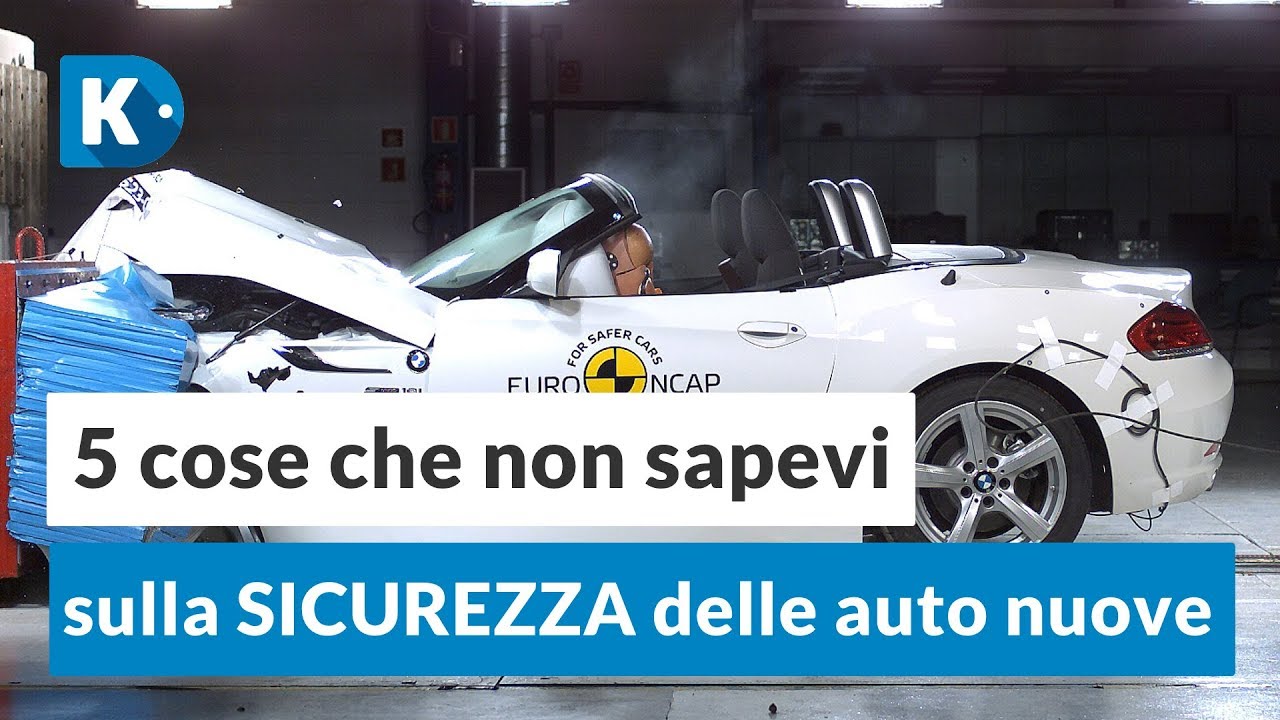 5 cose che non sapevi sulla SICUREZZA delle auto nuove!
