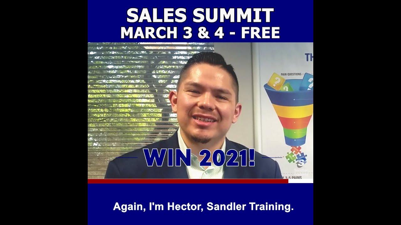 GROW SALES IN 2021 - BREAKTHROUGH SALES SUMMIT - MARCH 3 &4 