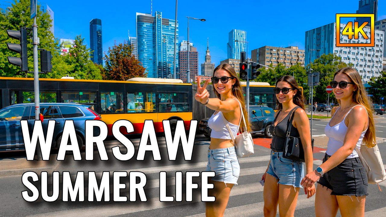 Warsaw Is Becoming the City Everyone Wants to See | Walking Tour in 4K