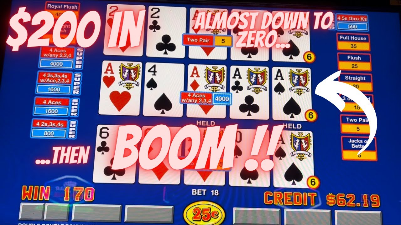BOOM !! Super triple play zero to hero EL Cortez Las Vegas