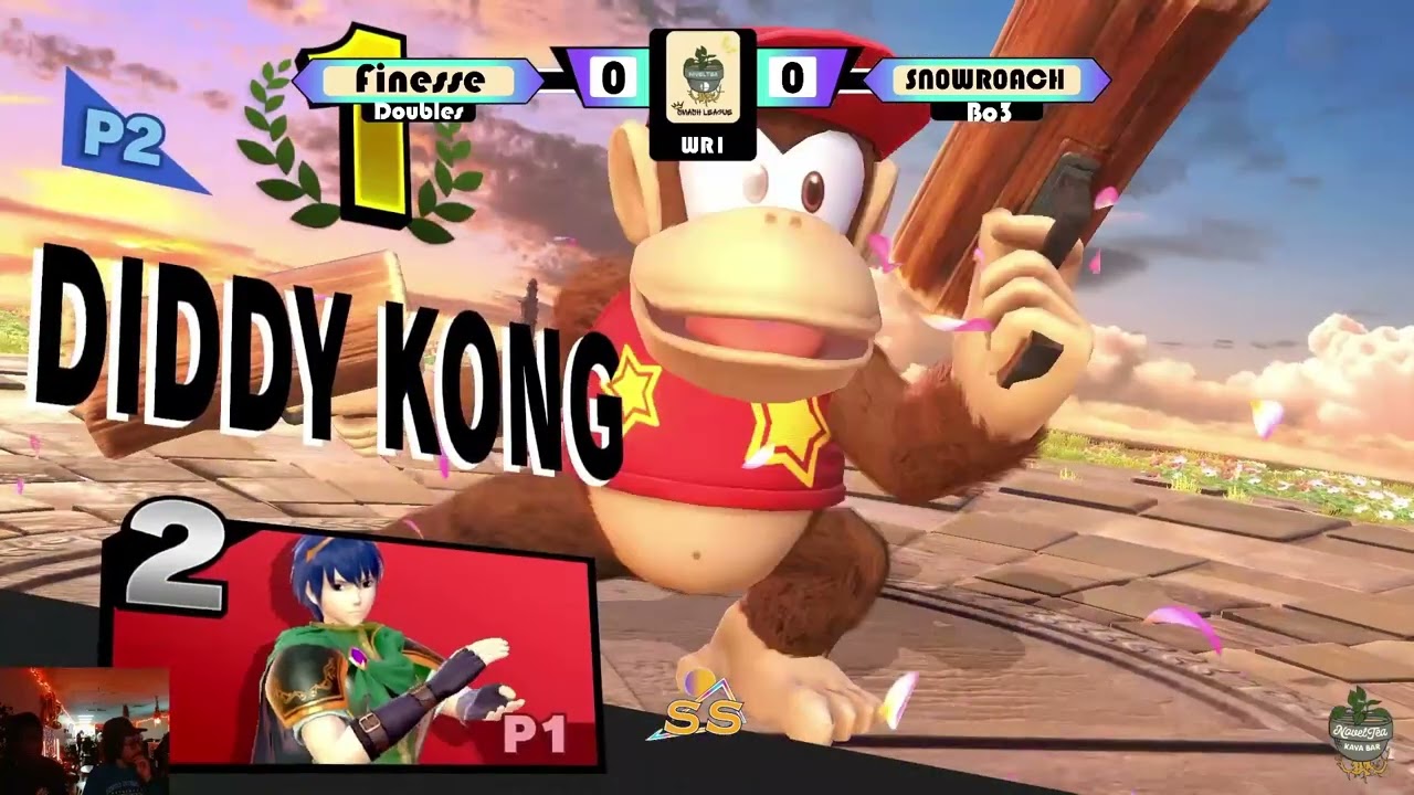 NTSL #56 Winners Round 1 - Finesse (Marth) vs SNOWROACH (Diddy Kong) SSBU