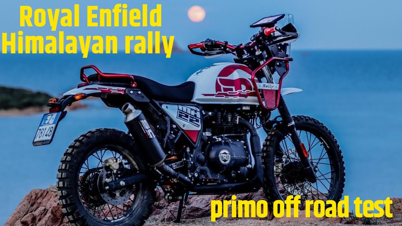 Royal Enfield Himalayan rally primo test Sardegna