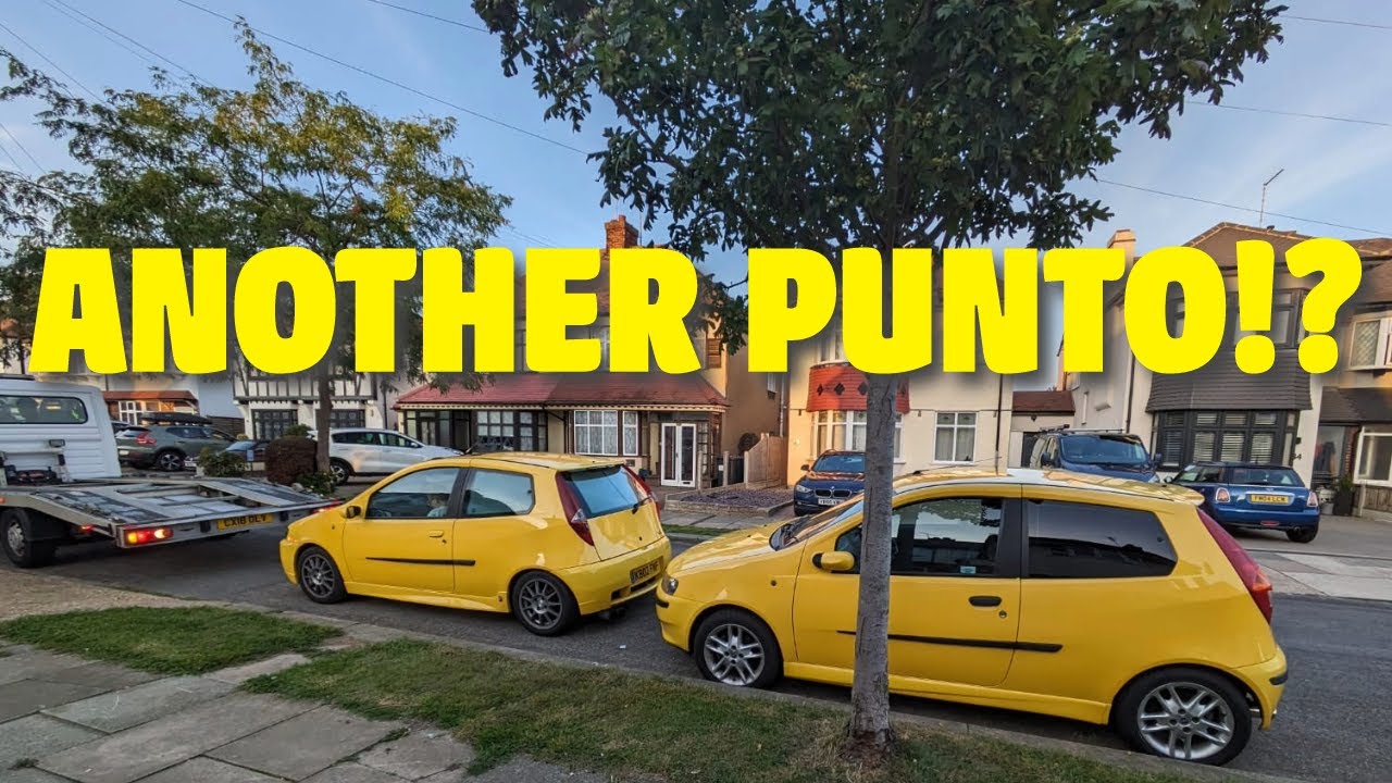 I buy a Punto Sporting with a super rare bodykit!