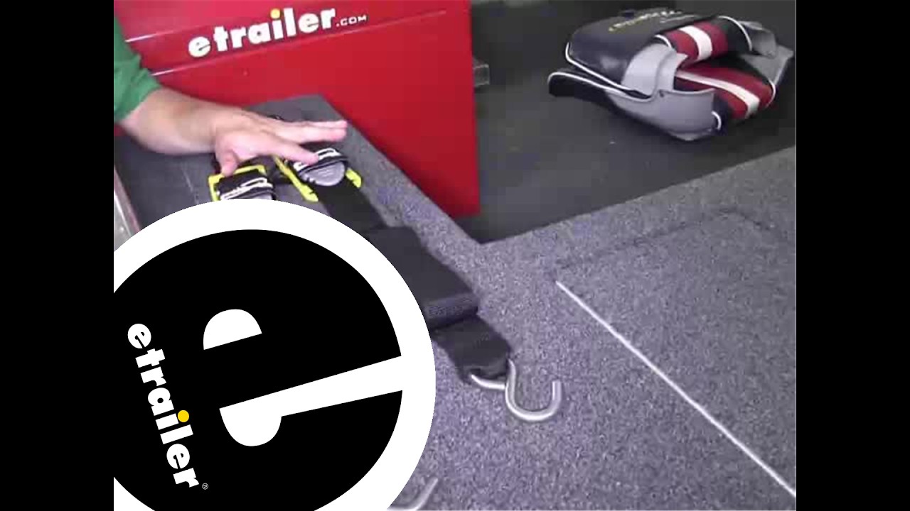 etrailer | All You Need to Know About the BoatBuckle Pro Series Kwik-Lok Transom Tie-Down Straps