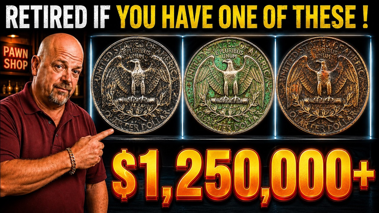 SUPER RARE TOP 5 QUARTER DOLLAR WORTH MILLION ! LUCKY IF YOU HAVE ONE