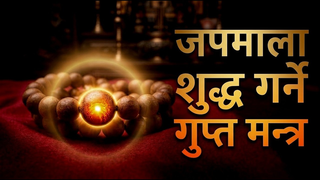 जपमाला शुद्ध गर्ने गुप्त मन्त्र | Mala Purification Mantra -Unlocking the Power