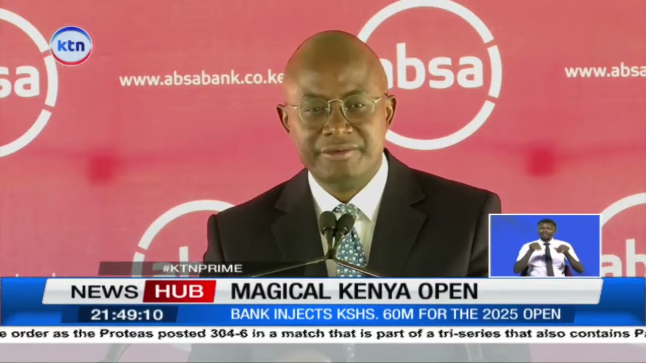 ABSA bank inject 60 Million shillings in the prestigious Magical Kenya Open Golf