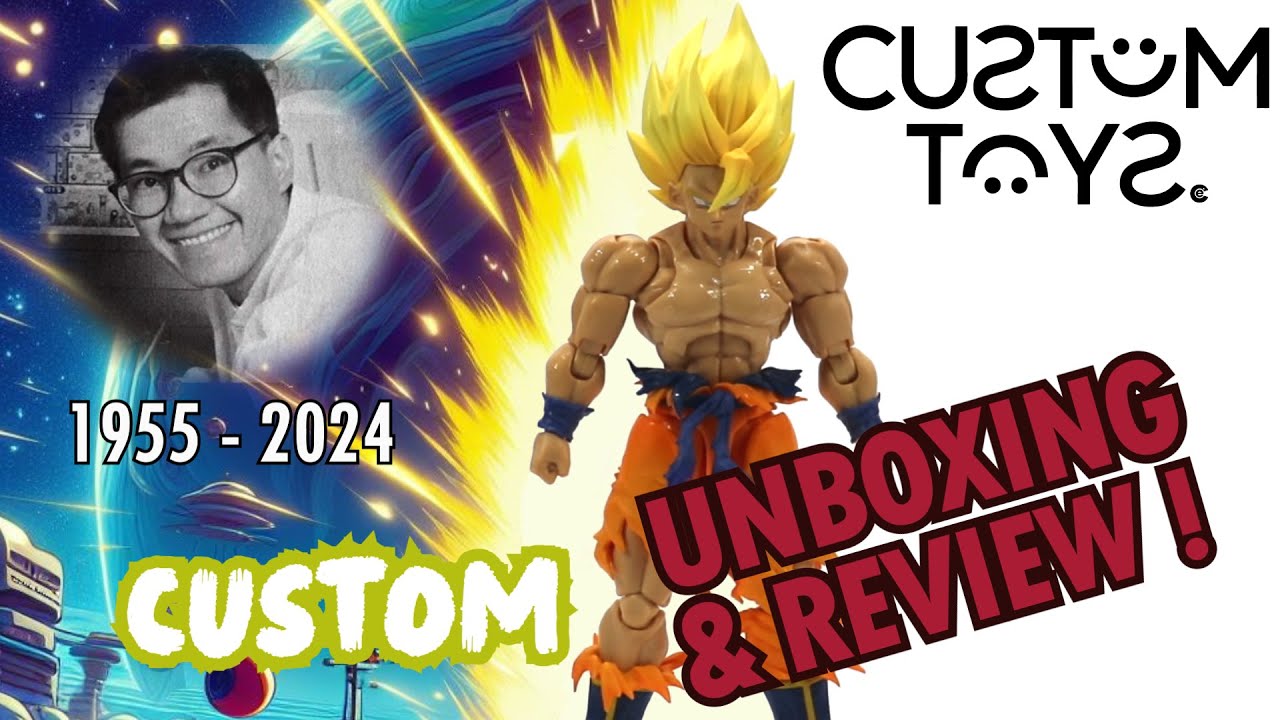 S.H. Figuarts DRAGON BALL Legendary Super Saiyan Son Goku CUSTOM REVIEW - TRIBUTE TO AKIRA TORIYAMA