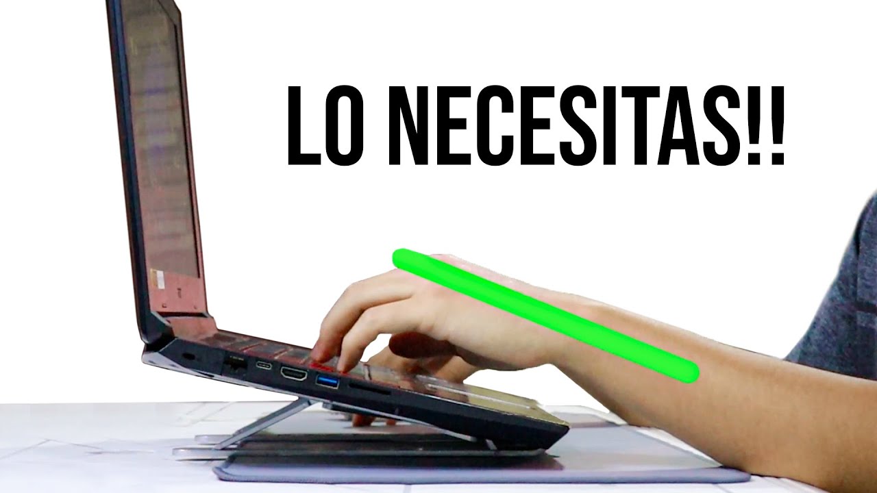 DEBES TENER ESTO ✅️ Base para Laptop | Soporte de aluminio PC