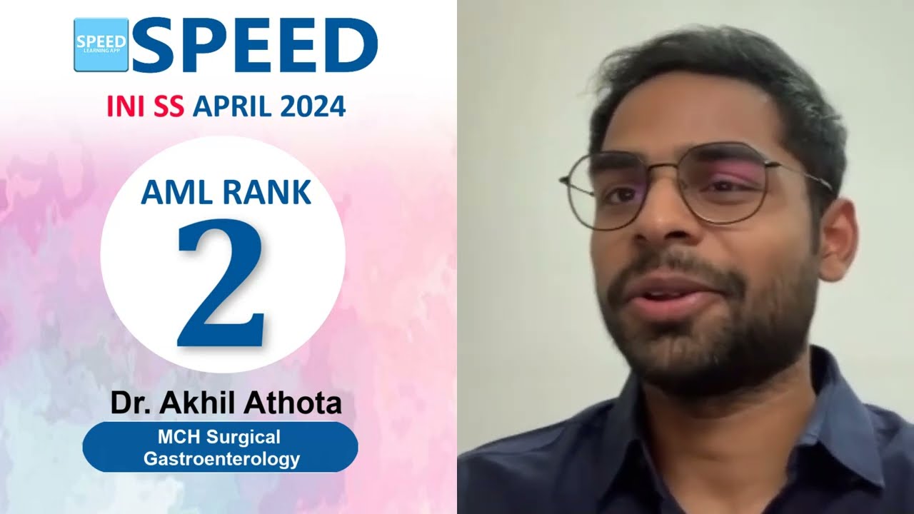 2nd Rank AML, MCH Surgical Gastroenterology, INISS April 2024, Dr.  Akhil Athota., #iniss