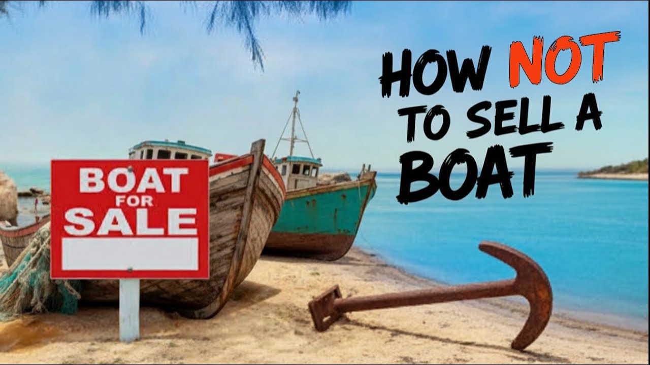 Boat Selling Techniques NOT to Use