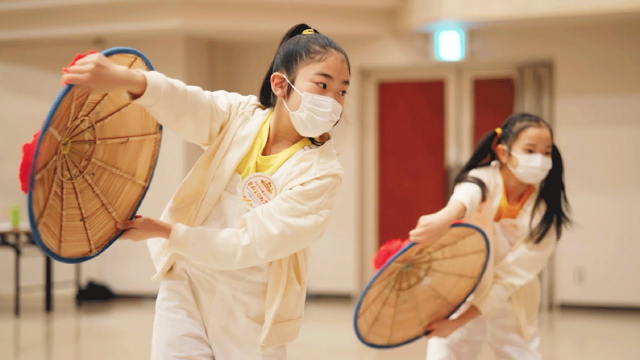 ヤマガタバトンズ　尾花沢の花笠踊り体験編　～ボクらのマチのスゴイ文化！を未来につなげ～　日本遺産山寺と紅花