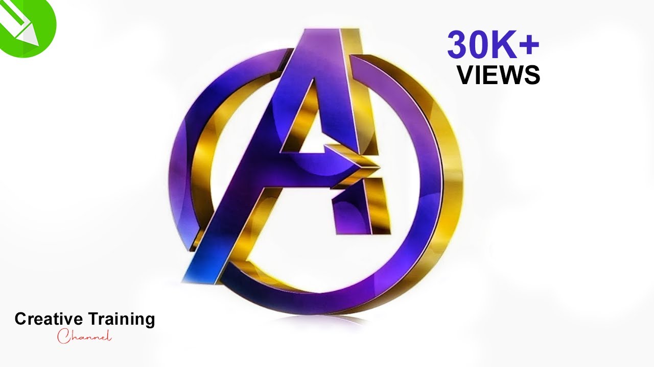 Avengers logo design| CorelDRAW X7