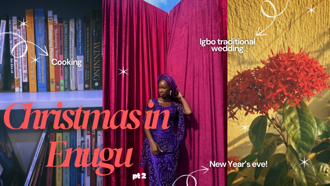 Vlogmas 2025 Pt 2 🎄| Igbo wedding 🥁, parties 🎈, new year! and more…