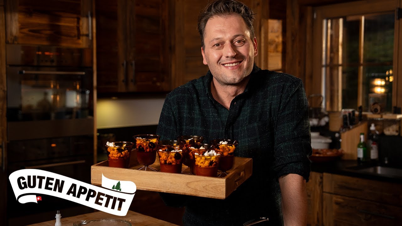 Panna cotta van witte chocolade en hazelnootpasta | Guten Appetit