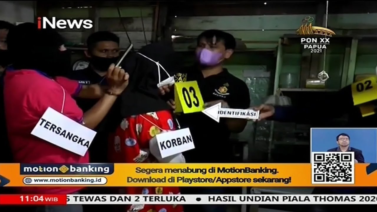 Rekonstruksi Pembunuhan Nenek di Aceh, Keluarga Histeris #iNewsSiang 15/10