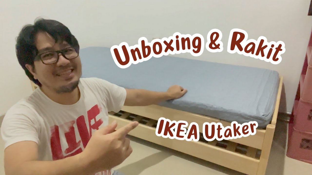 Unboxing & Rakit Ranjang Susun IKEA Utaker