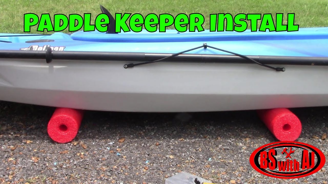 Installing Kayak Paddle Keeper