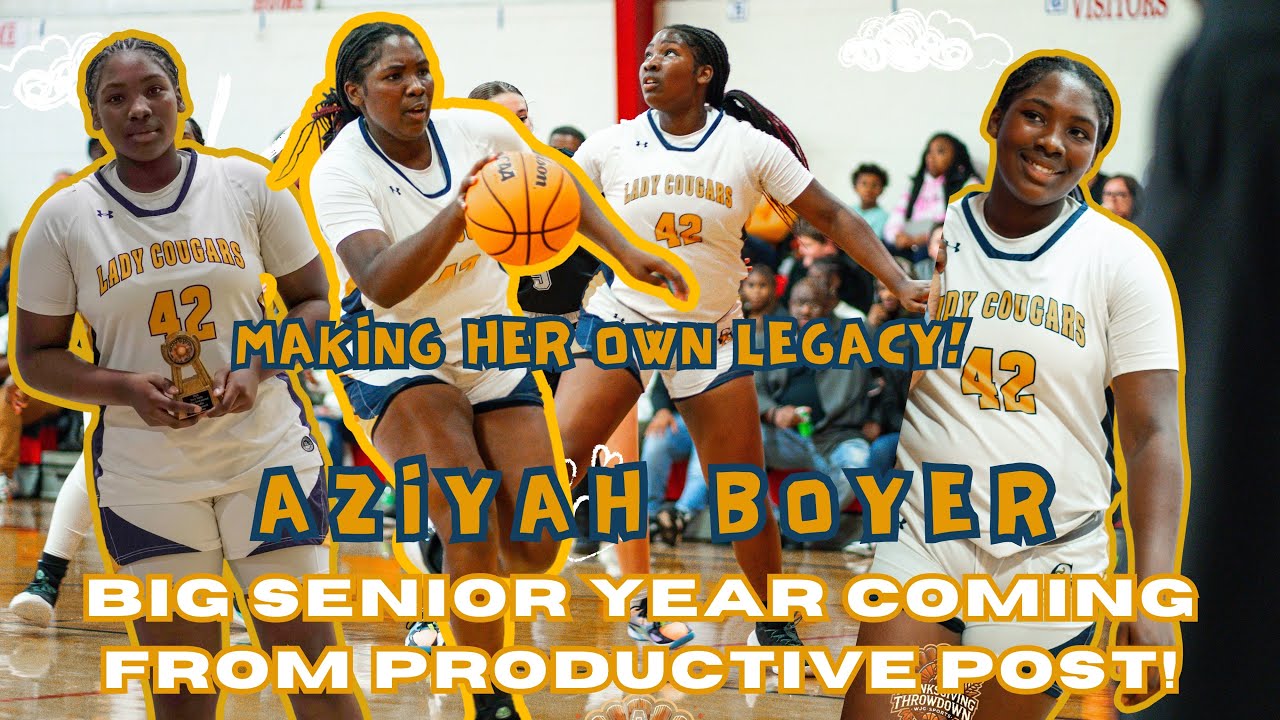 BIG SENIOR YEAR ON THE WAY! Goldsboro senior post Aziyah Boyer has all the tools!