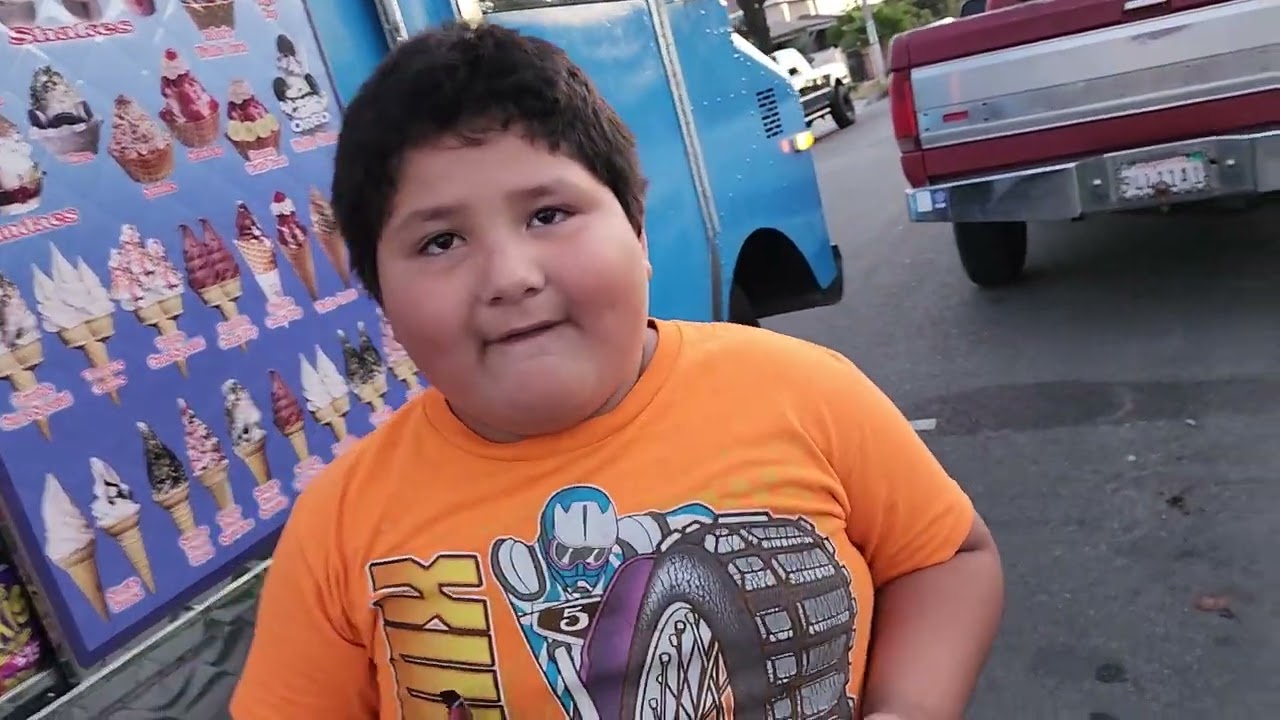 Blue Ice Cream Truck #6