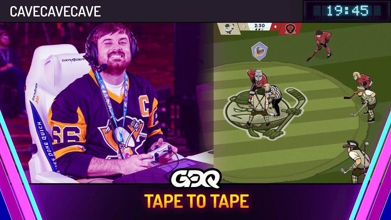 Tape to Tape by cavecavecave in 19:45 - Awesome Games Done Quick 2024
