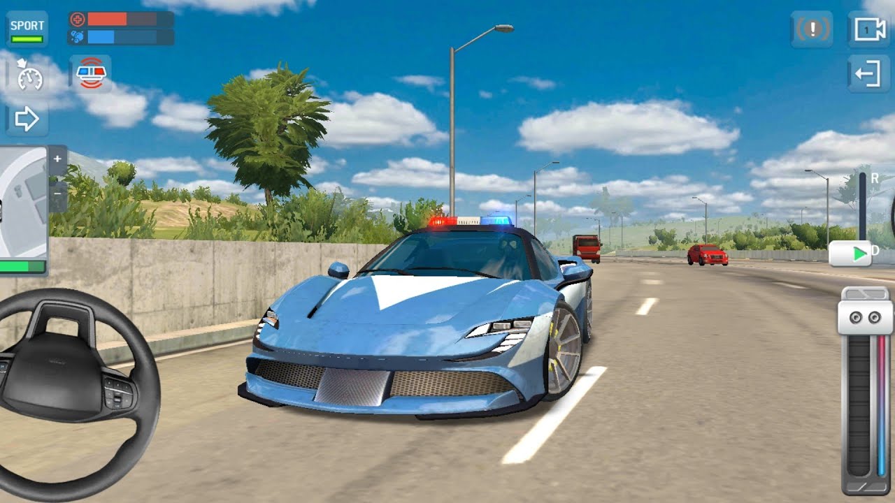 Ferrari sf90 police sim 2022 | police simulator gameplay