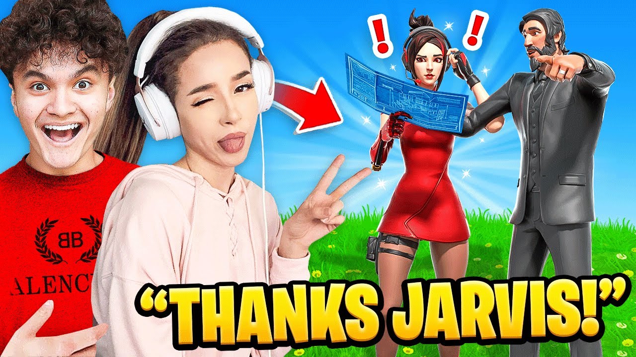 I Carried Pokimane to a WIN on Fortnite (Pokimane & FaZe Jarvis)