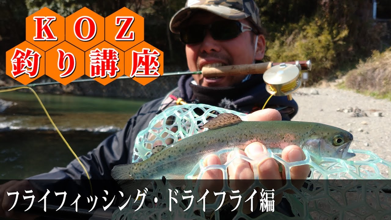 【ドライフライ】バイトの瞬間祭り初心者に観て欲しい