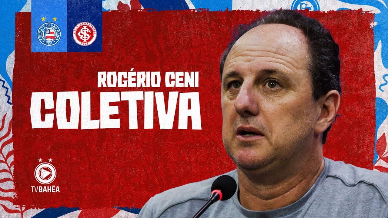 COLETIVA - ROG&Eacute;RIO CENI - BAHIA 1 x 0 INTERNACIONAL - BRASILEIR&Atilde;O (22/10/25)