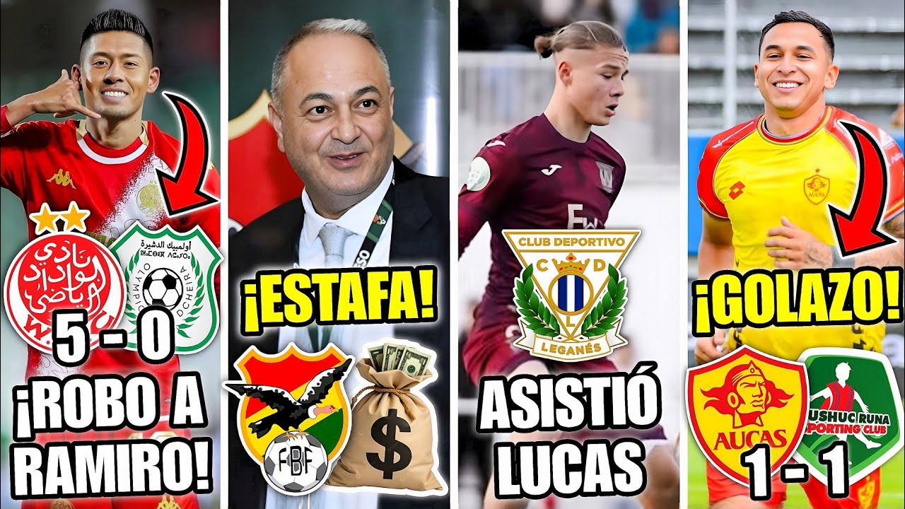 🚨¡LE ROBARÓN UN GOL a RAMIRO VACA con WYDAD! | CORRUPCIÓN en la FEDERACIÓN | ASISTENCIA de MACAZAGA!