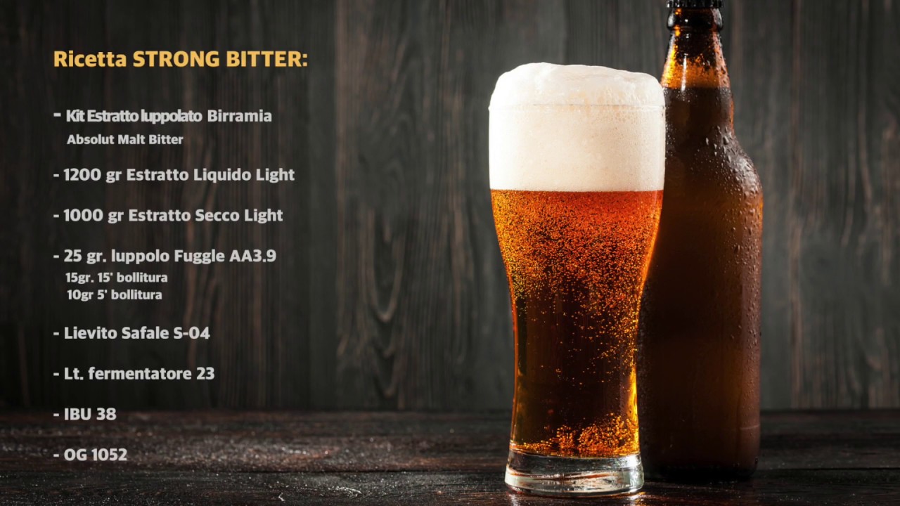 Strong Bitter:  kit luppolato modificato - Birra fatta in casa