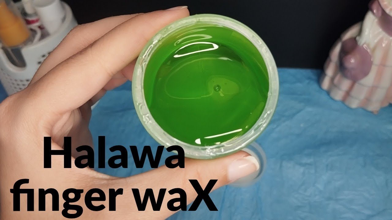 How to use halawa finger wax? Each and everything 💫