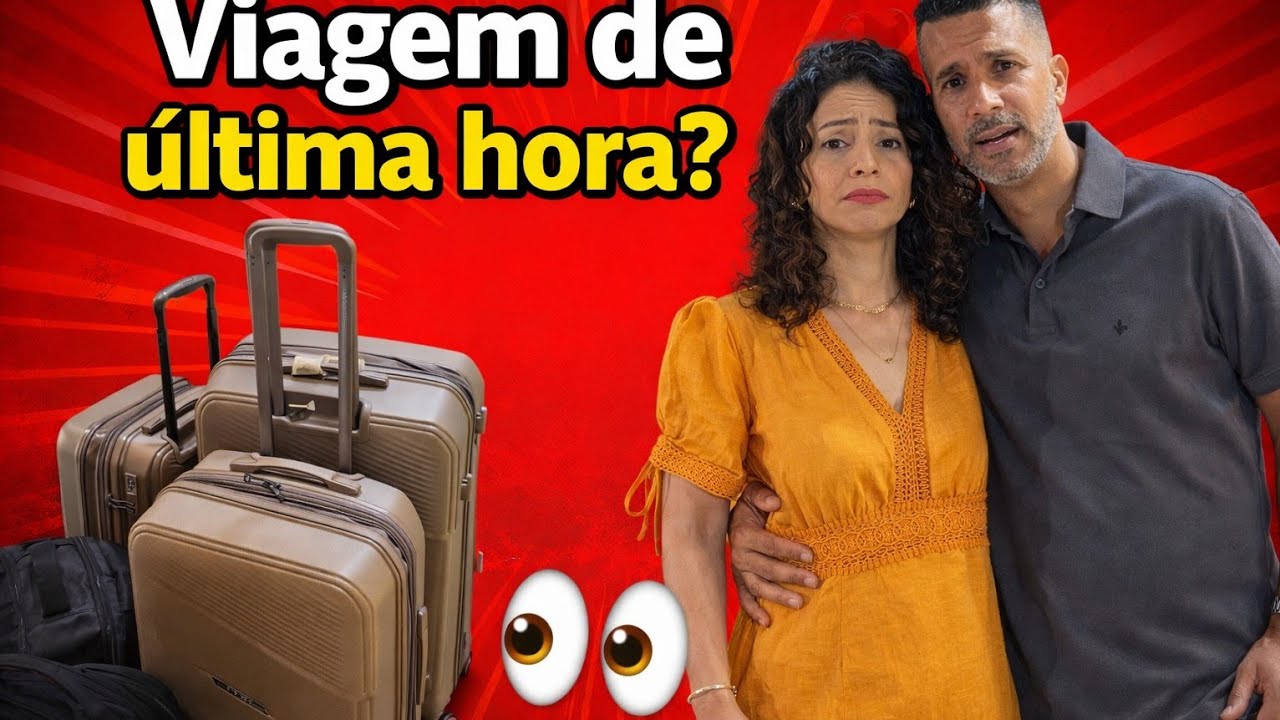 SUSPENSE ACABOU?🚨LET&Iacute;CIA VELOSO E MARIDO VIAGEM DE &Uacute;LTIMA HORA🚨💥 NINGU&Eacute;M ESPERAVA💥
