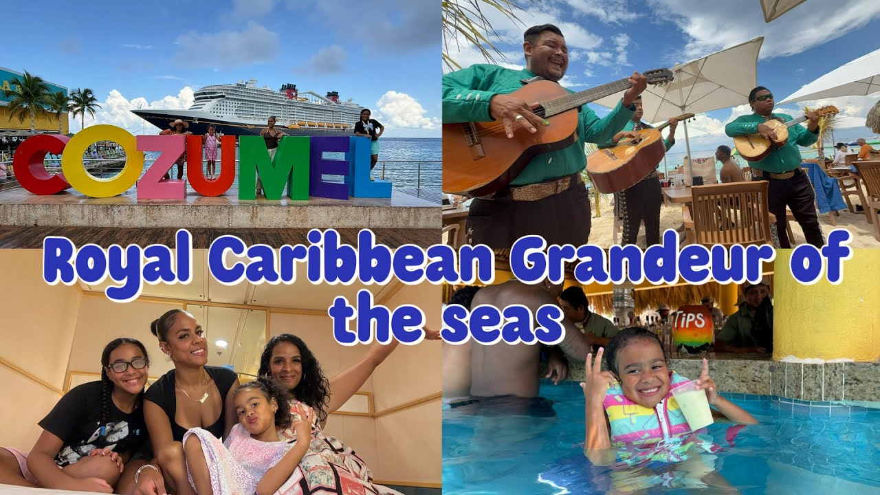 Embarkation Day! Royal Caribbean Grandeur of the Seas|Cozumel Mexico Mr. Sanchos so much FUN!