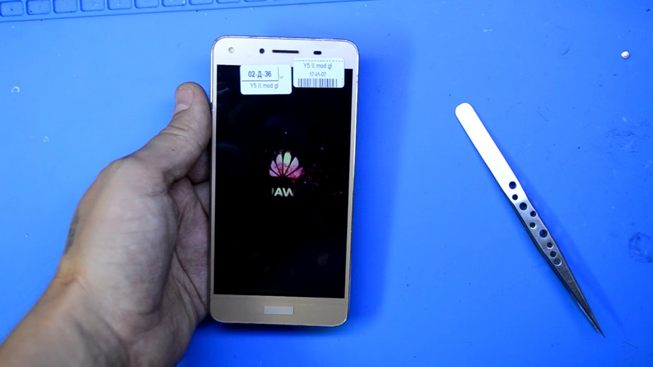 Huawei Y5 II (CUN-U29) не работает сенсор