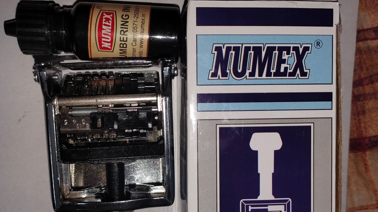Numex numbering machine full details আলোচনা করলাম ☺️#