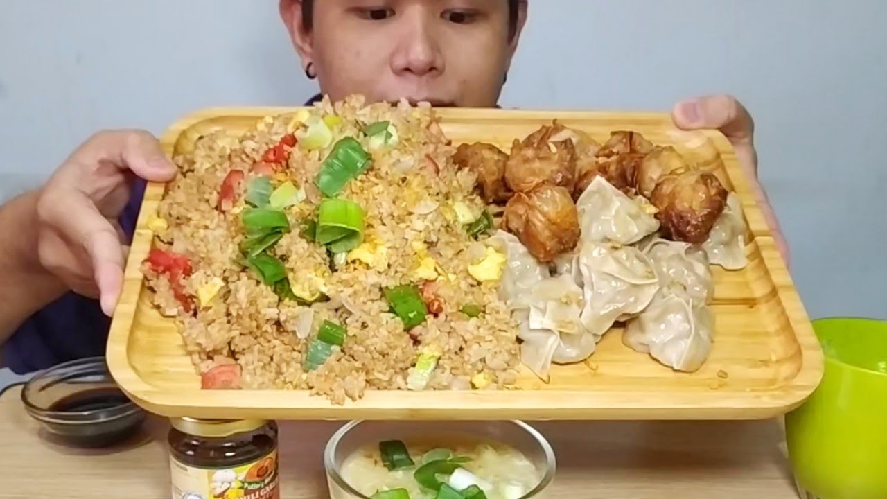 Pork siomai at Fried rice Eating Show