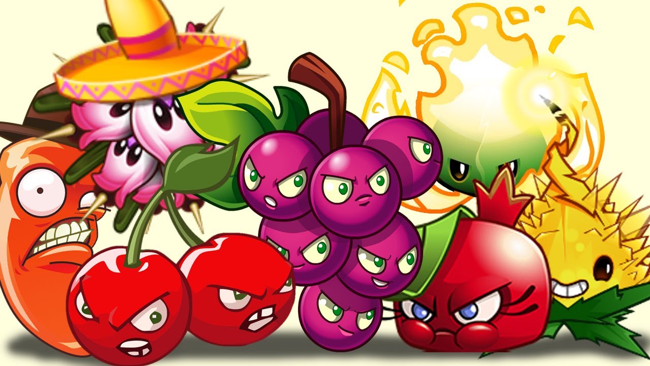 Plants Vs Zombies 2 Cada Planta Explosiva de 1 Solo Uso Vs Zombies Fuertes