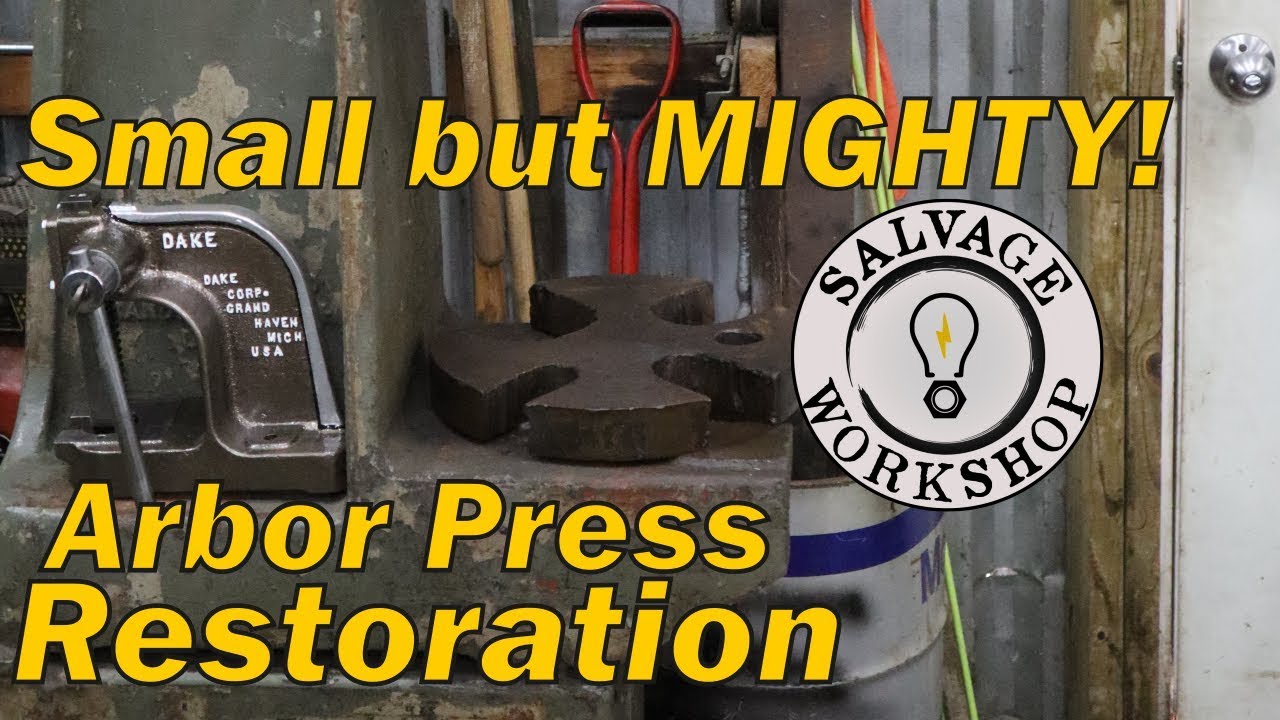 1 Ton Arbor Press ~ RESTORATION