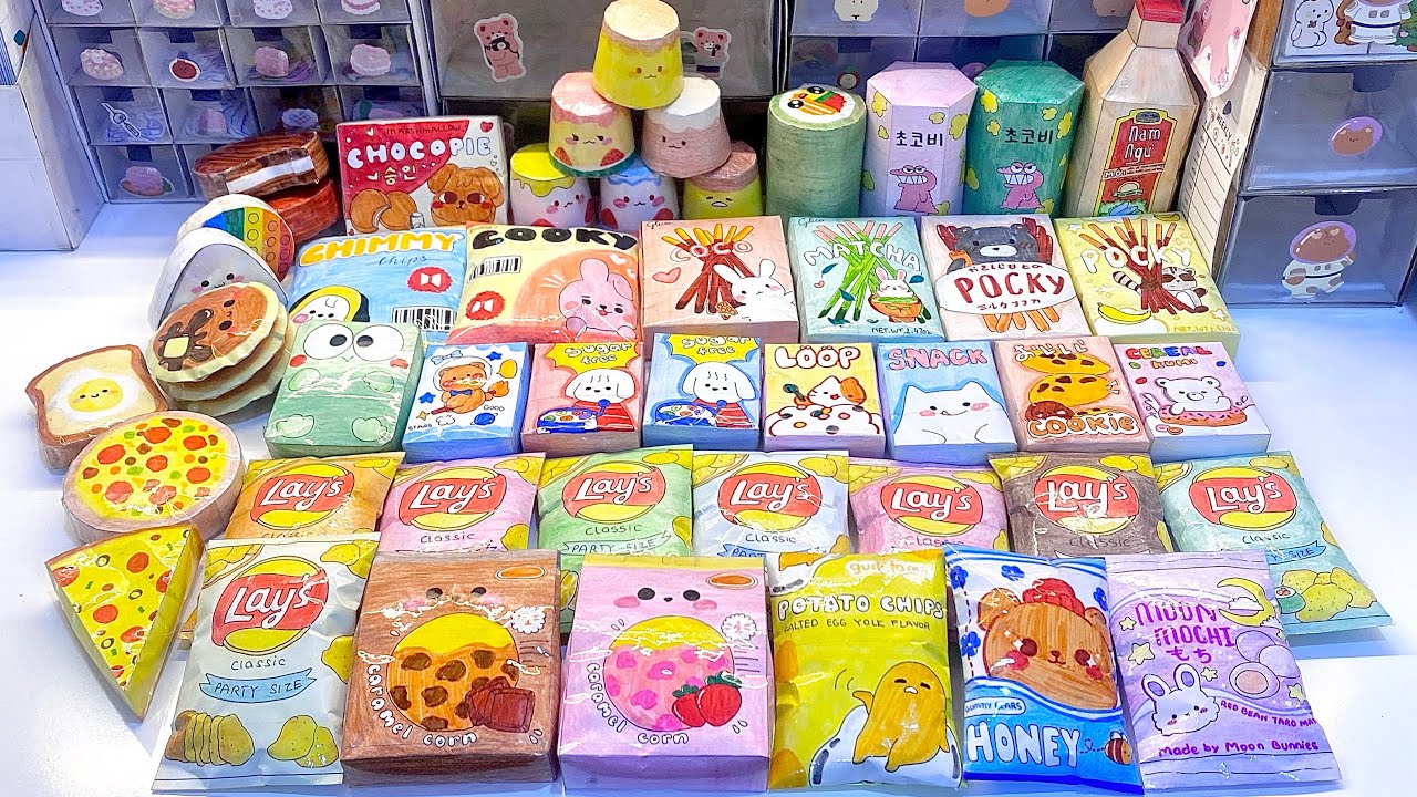 🎀COLLECTION SQUISHY GIẤY🧸 #p2 [46 cái sqs😵‍💫] | Bonnie🐰