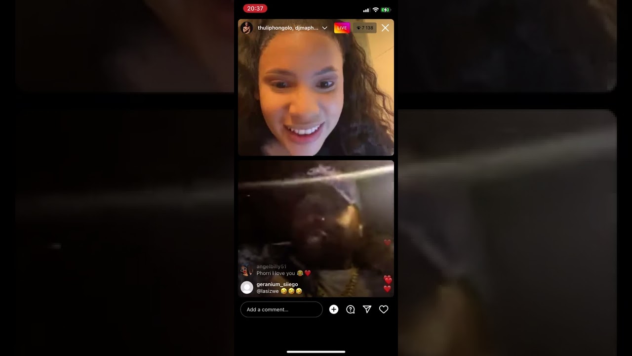 DJ Maphorisa Going Live With Thuli Phongolo Talking About Fans Saying They Dating🔥😭Must Watch!!!!!
