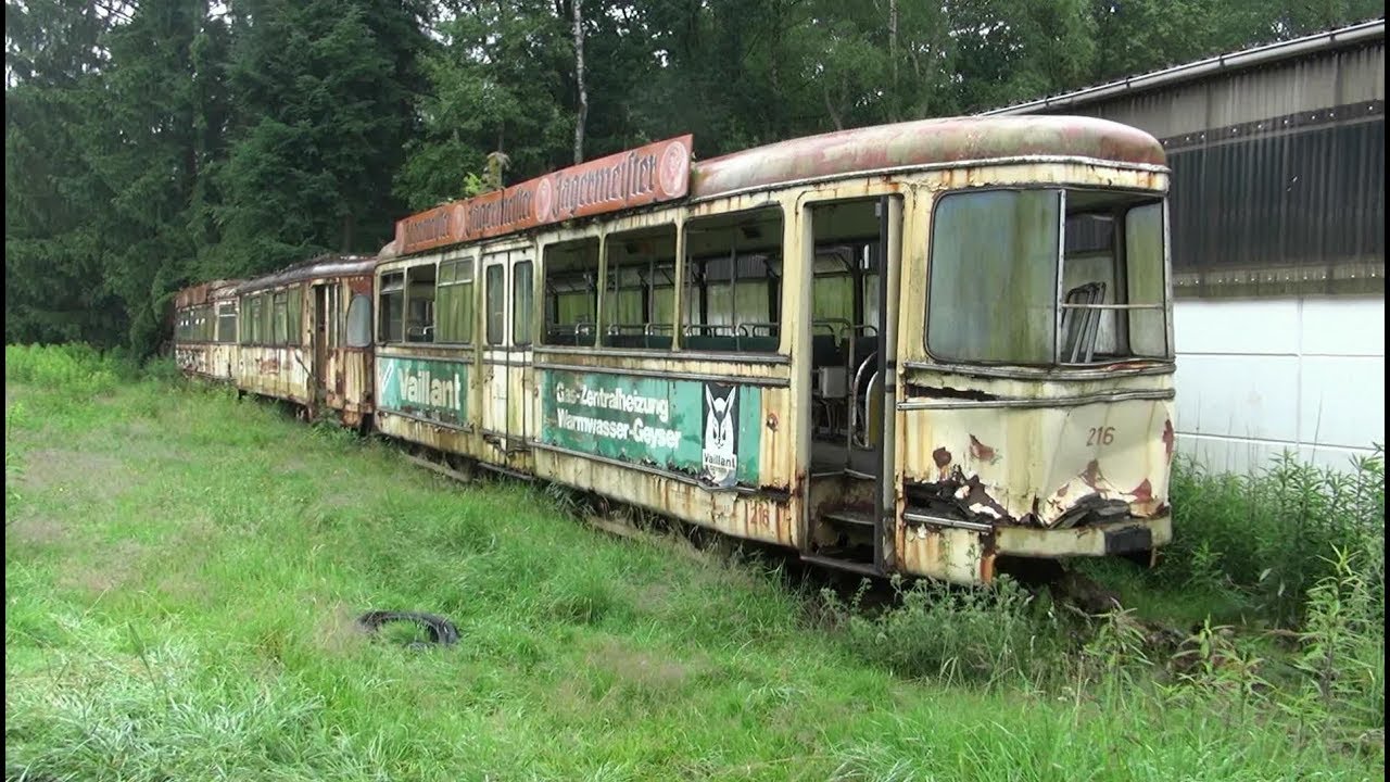 Verlassene Fahrzeuge (Lost Vehicles) Straßenbahn 02.07.2017