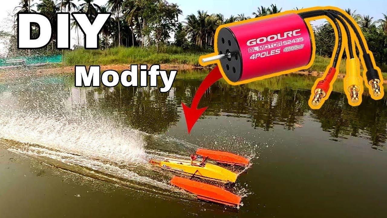 Build a Rigger RC Boat 70km/h - Tutorial