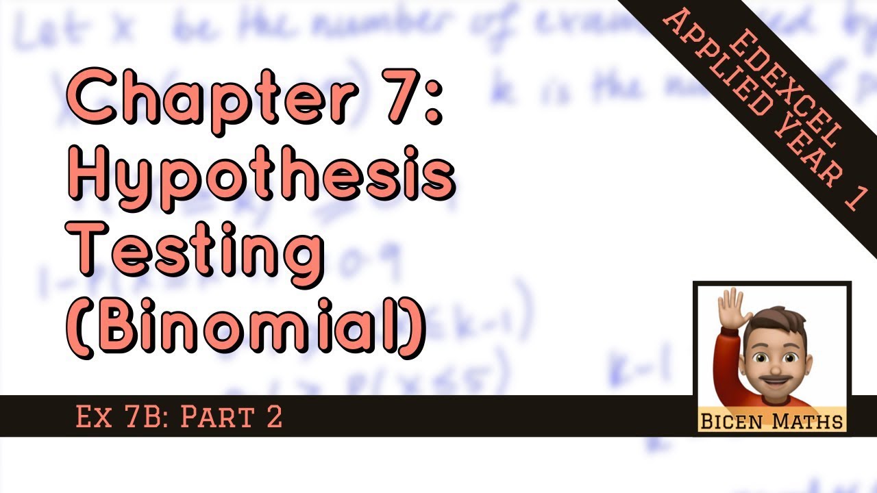Hypothesis Testing (Binomial) 4 &bull; Two-Tailed Tests: Critical Values/Regions &bull; Stats1 Ex7B &bull; 🤖